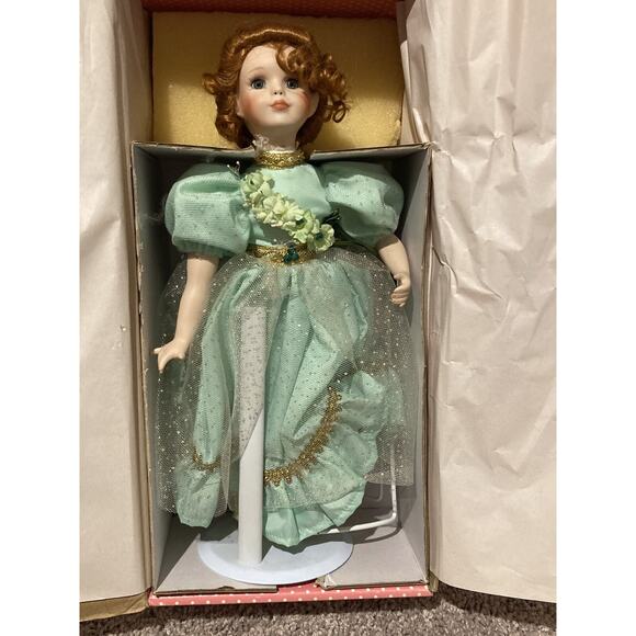 1980 Treasury Collection Premier Edition Red Hair Blue Dress Brand New In Box - Picture 1 of 4